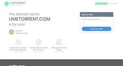 Desktop Screenshot of limetorrent.com